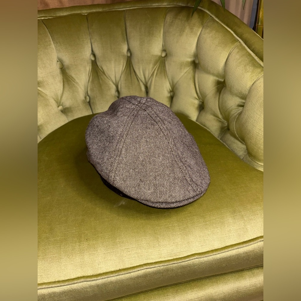 Goorin Bros newsboy Cabbie hat Y2K Golf Brown Medium - Picture 11 of 11
